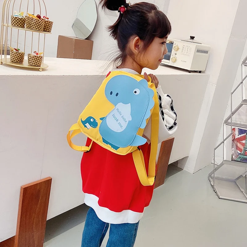 

2022 Cute Dinosaur Backpacks for Children Girls Boys Kindergarten Schoolbag Teenager Animal Book bags Cartoon Preschool Baby Bag