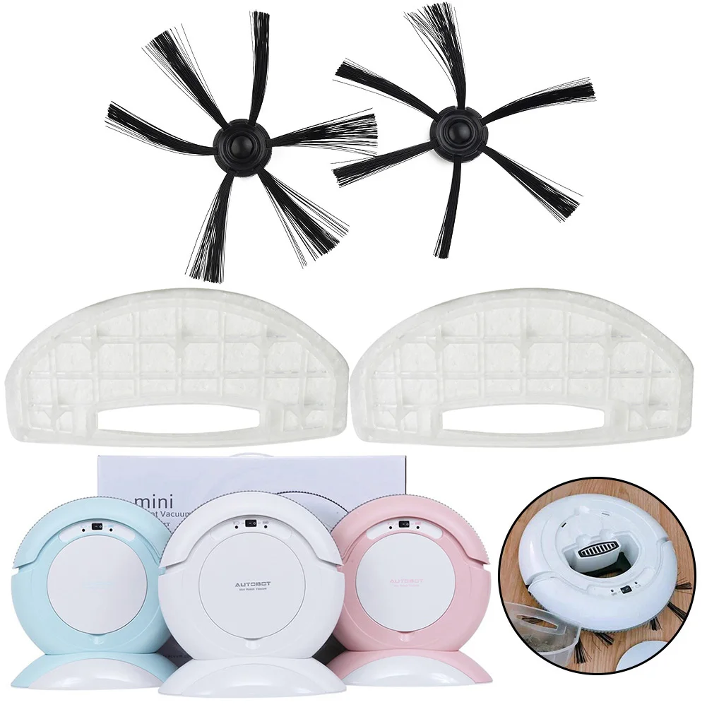 2set Side Brush Filter Kit Replacement For AUTOBOT Mini 1 Robot Vacuum Cleaner Household Vacuum Cleaner Accessories
2set Side Brush Filter Kit Replacement For AUTOBOT Mini 1 Robot Vacuum Cleaner Household Vacuum Cleaner Accessories