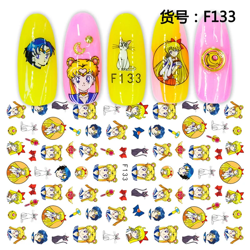 Disney Cartoon Little Girl Kitten Bunny Nail Sticker Nail Art Accessories Nail Slider Mickey Mouse The Lion King 3D Stickers
Disney Cartoon Little Girl Kitten Bunny Nail Sticker Nail Art Accessories Nail Slider Mickey Mouse The Lion King 3D Stickers