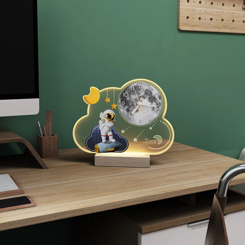 Desk Clock Household Light Living Room Ornaments Desktop Clock Desktop Fashion Creative Bedroom Silent Decorative Desk Clock
Desk Clock Household Light Living Room Ornaments Desktop Clock Desktop Fashion Creative Bedroom Silent Decorative Desk Clock