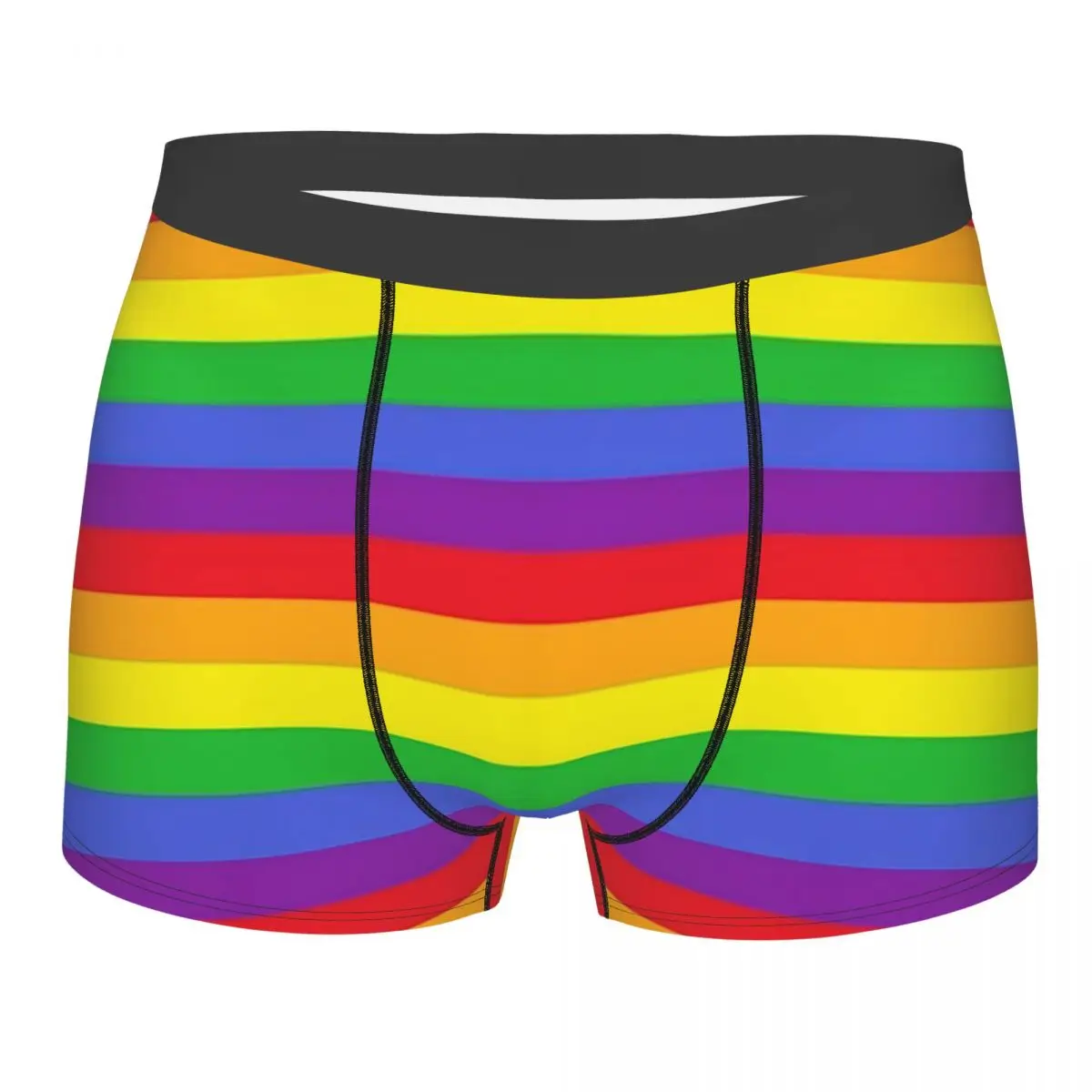 Man Rainbow Stripes Pattern Boxer Shorts Panties Breathable Underwear Colorful Homme Novelty S-XXL Underpants
Man Rainbow Stripes Pattern Boxer Shorts Panties Breathable Underwear Colorful Homme Novelty S-XXL Underpants