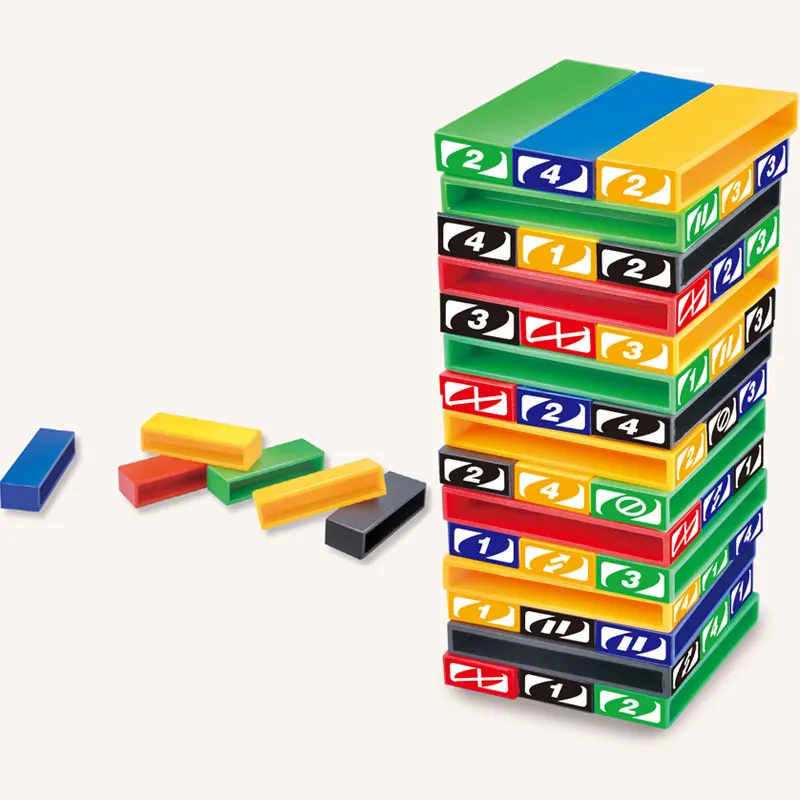 2in1 Plastic Stacking Number Puzzle Game 45PCS Tumbling Tower Toys For 3+ Kids
2in1 Plastic Stacking Number Puzzle Game 45PCS Tumbling Tower Toys For 3+ Kids