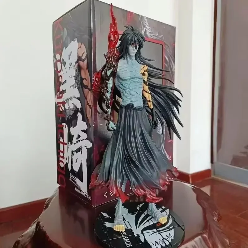 41 см аниме-фигурка Bleach Ichigo Kurosaki Getsuga Tenshou модель куклы фигурка экшн-фигурки