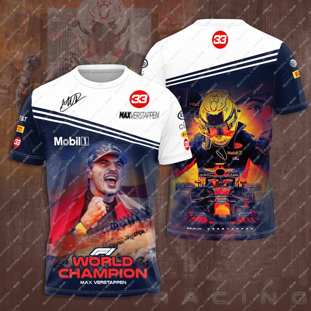 Red Color Bull Racing F1 2021 Drivers CHAMPION WORLD T-shirt Breathable Car Fan Summer Formula One Jerseys
Red Color Bull Racing F1 2021 Drivers CHAMPION WORLD T-shirt Breathable Car Fan Summer Formula One Jerseys