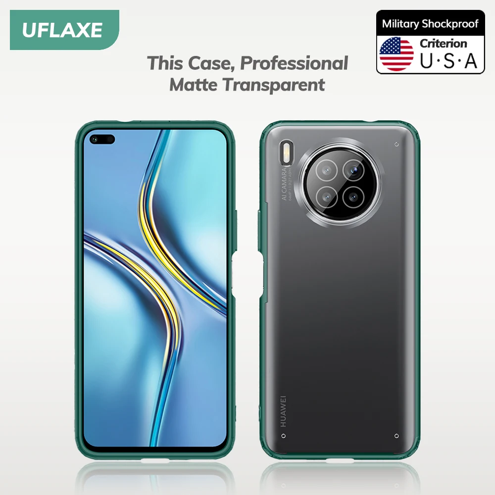 UFLAXE Shockproof Hard Case for Huawei Nova 8i Non-yellowing Matte Transparent Back Cover Casing
UFLAXE Shockproof Hard Case for Huawei Nova 8i Non-yellowing Matte Transparent Back Cover Casing