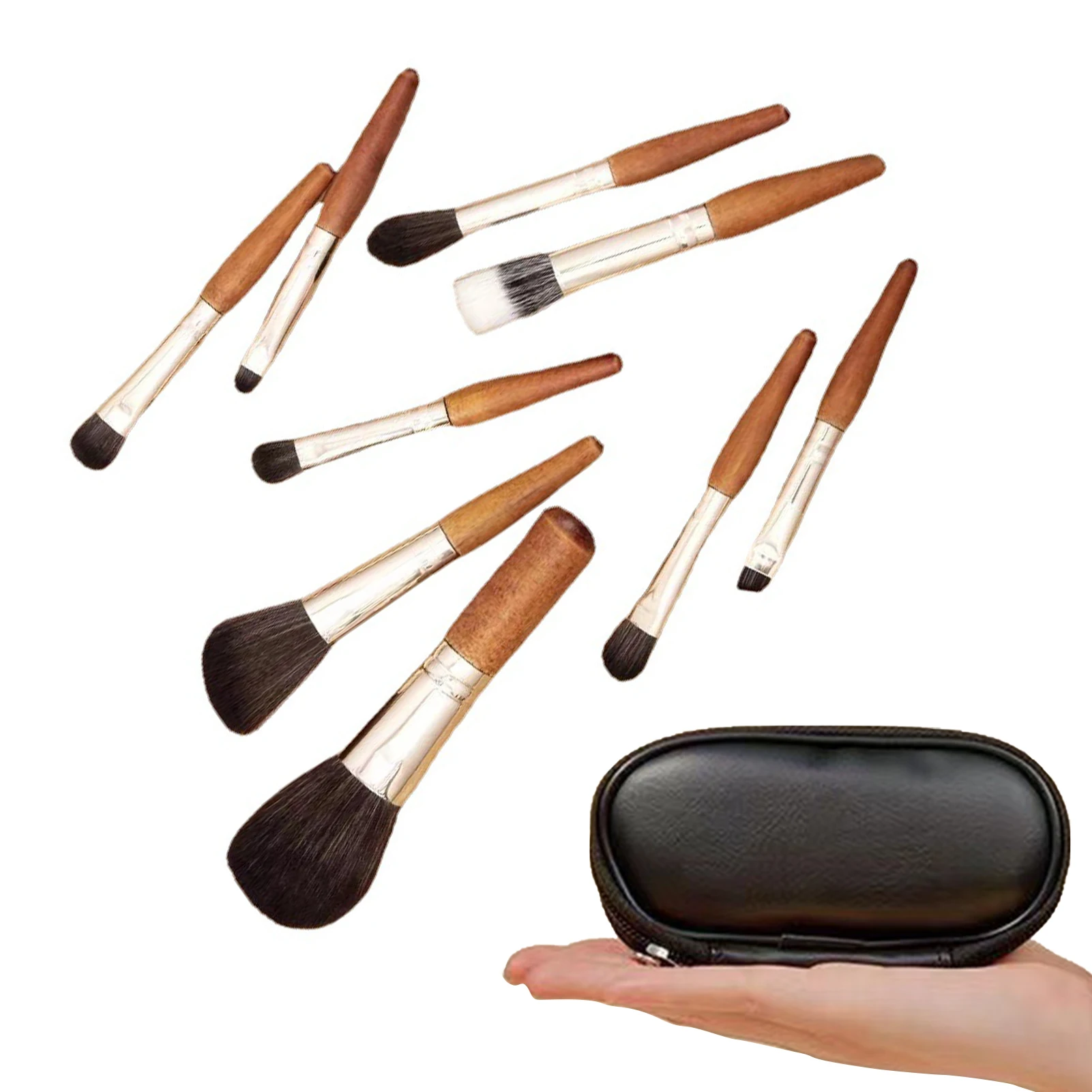 Набор кистей для макияжа для взрослых, 9 шт.
Набор кистей для макияжа для взрослых, 9 шт.