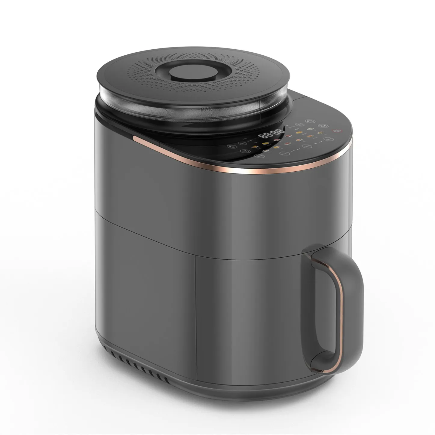 New design air frier 4.5L digital air fryer with steam function LED Touchscreen Food Steamer Air Fryer
New design air frier 4.5L digital air fryer with steam function LED Touchscreen Food Steamer Air Fryer