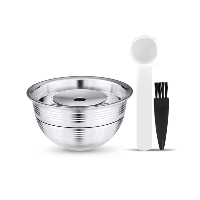 Фильтры для кофе Nespresso Vertuoline Next Delonghi Plus ENV135, многоразовые капсулы для кофе из нержавеющей стали
Фильтры для кофе Nespresso Vertuoline Next Delonghi Plus ENV135, многоразовые капсулы для кофе из нержавеющей стали