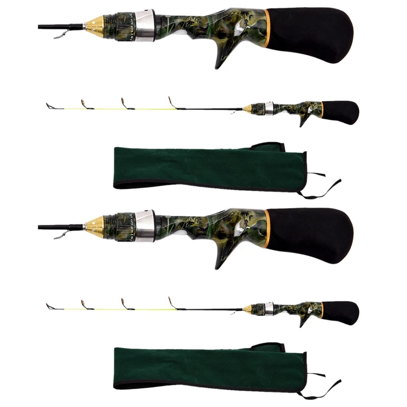 LEO Winter Ice Fishing Camouflage Ice Fishing Rod Super Soft Strong Mini Shrimp Fishing Rod For Boat Sea Fishing
LEO Winter Ice Fishing Camouflage Ice Fishing Rod Super Soft Strong Mini Shrimp Fishing Rod For Boat Sea Fishing