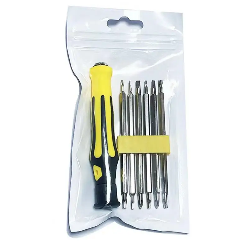 Creative 6-In-1 Screwdriver Set Multi-Function Household Screwdriver Set Computer Mobile Phone Disassembly Precision Tool Set
Creative 6-In-1 Screwdriver Set Multi-Function Household Screwdriver Set Computer Mobile Phone Disassembly Precision Tool Set