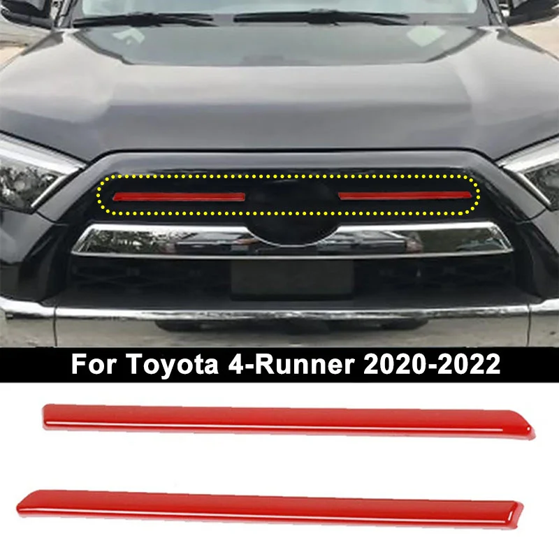 2 шт./компл. ABS передняя решетка радиатора для Toyota 4-Runner 2020-2022 автомобильные внешние аксессуары
2 шт./компл. ABS передняя решетка радиатора для Toyota 4-Runner 2020-2022 автомобильные внешние аксессуары