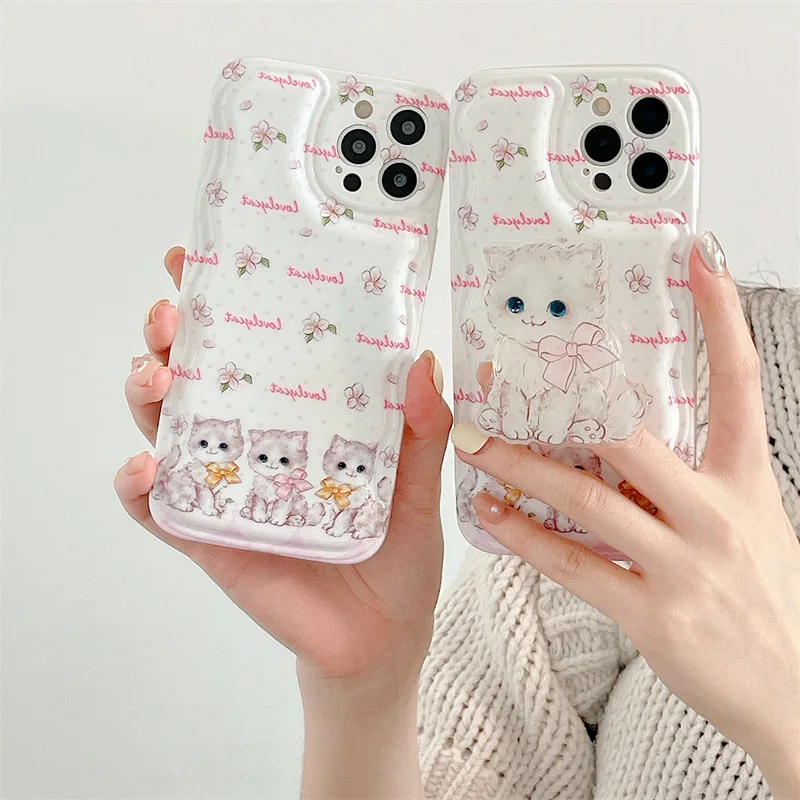 Cute Flower Cat Stand Phone Case Cover for IPhone 14 Plus 11 12 13 14 Pro X XR XS Max Shockproof Cases for IPhone 14 Case
Cute Flower Cat Stand Phone Case Cover for IPhone 14 Plus 11 12 13 14 Pro X XR XS Max Shockproof Cases for IPhone 14 Case