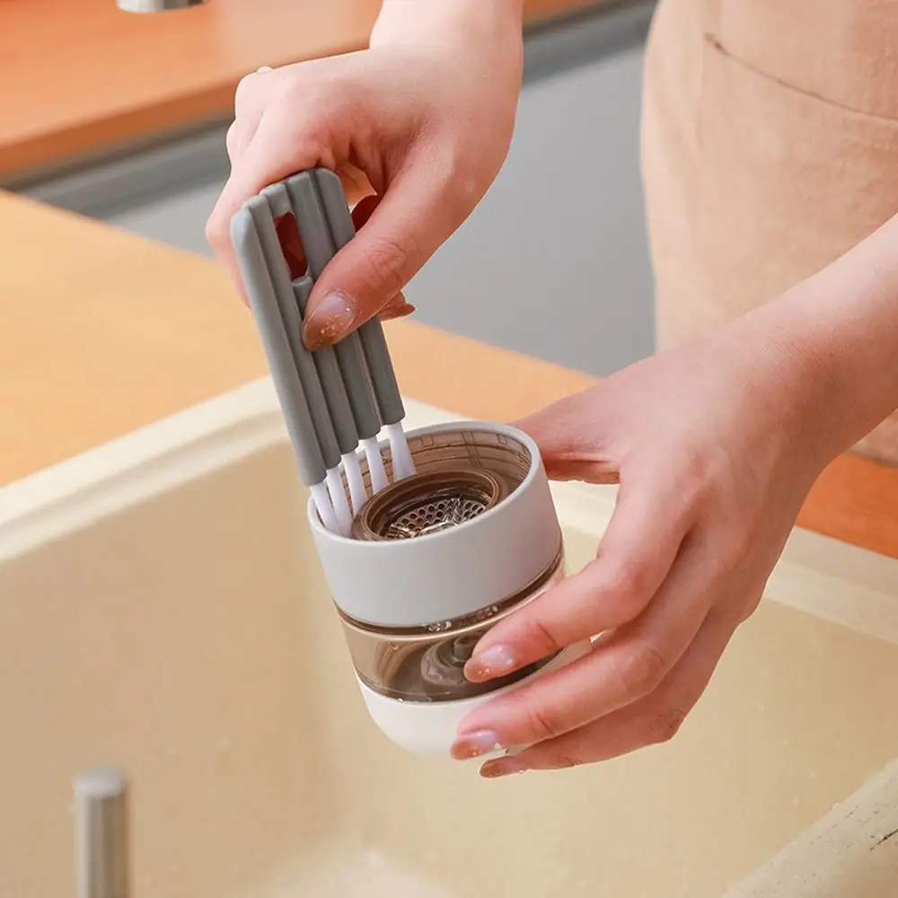 Durable Flexible Sanitary Groove Brush Multi-functional Milk Bottle Brush Soft Bristles Cleaning Tool Cup Scrubber
Durable Flexible Sanitary Groove Brush Multi-functional Milk Bottle Brush Soft Bristles Cleaning Tool Cup Scrubber