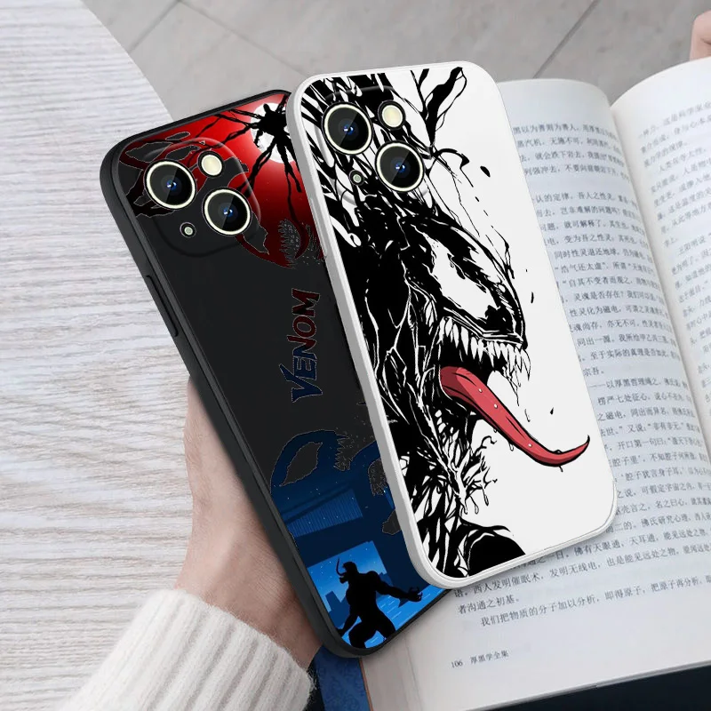 Venom Marvel Hero Phone Case For iPhone 14 13 12 mini 11 Pro Max 8 7 Plus XR XS X Liquid Rope Funda Cover
Venom Marvel Hero Phone Case For iPhone 14 13 12 mini 11 Pro Max 8 7 Plus XR XS X Liquid Rope Funda Cover