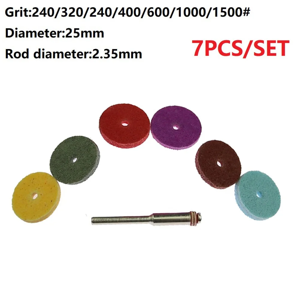 6PCS 2.35mm Grinding Wheel Nylon Fibre Abrasive Point T-shaped Grinding Sanding Head Abrasive Buffing Wheel Polishing Rotay Tool
6PCS 2.35mm Grinding Wheel Nylon Fibre Abrasive Point T-shaped Grinding Sanding Head Abrasive Buffing Wheel Polishing Rotay Tool
