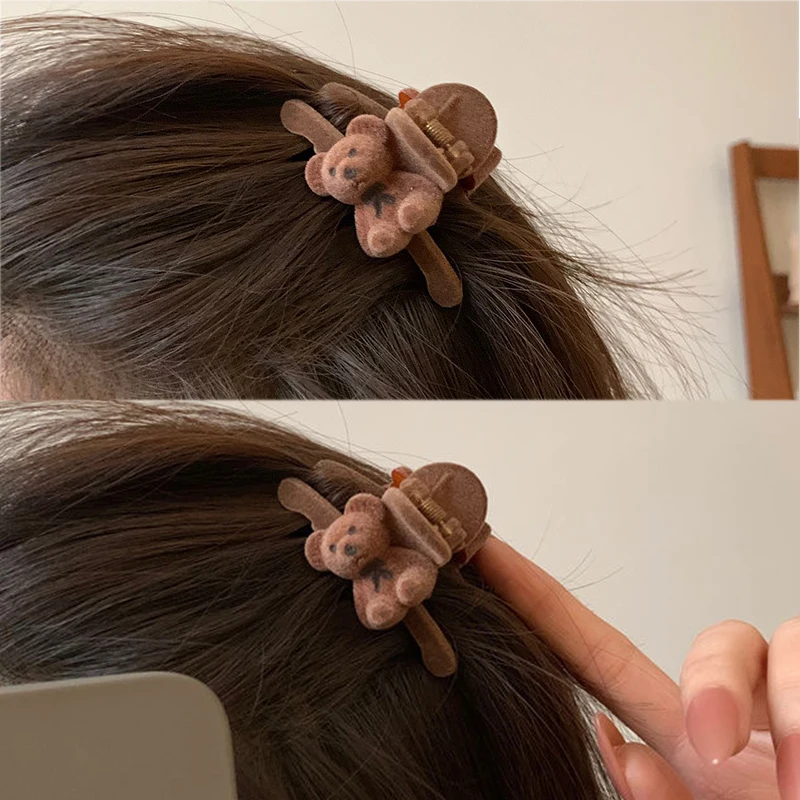 Cute Plush Bear Hairpin Women Girl Side Bangs Clip Cartoon Bow Hairpins Kids Baby Mini Barrettes Clips Headwear Hair Accessories
Cute Plush Bear Hairpin Women Girl Side Bangs Clip Cartoon Bow Hairpins Kids Baby Mini Barrettes Clips Headwear Hair Accessories