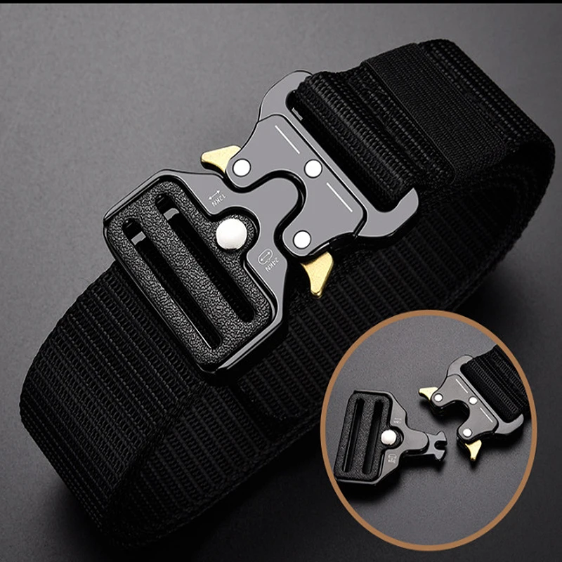 2022 New Men's Belt Army Outdoor Hunting Tactical Multi Function Combat Survival High Quality Marine Corps Canvas for Nylon Male
2022 New Men's Belt Army Outdoor Hunting Tactical Multi Function Combat Survival High Quality Marine Corps Canvas for Nylon Male