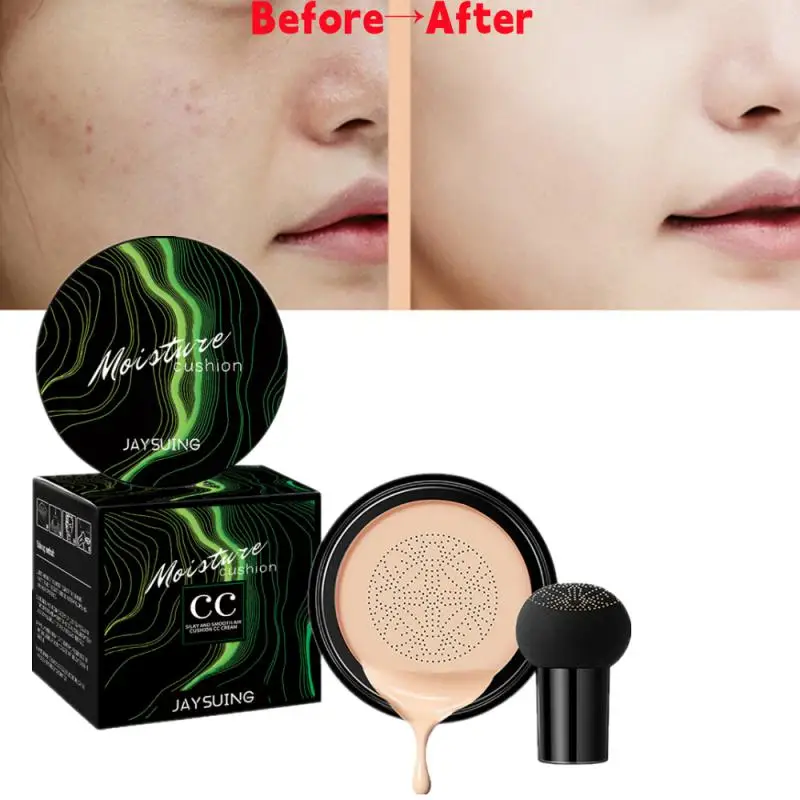 Mushroom Head Concealer Air Cushion CC Cream Moisturizing Natural Repairing Isolation Long-lasting Beauty Makeup Korean Cosmetic
Mushroom Head Concealer Air Cushion CC Cream Moisturizing Natural Repairing Isolation Long-lasting Beauty Makeup Korean Cosmetic