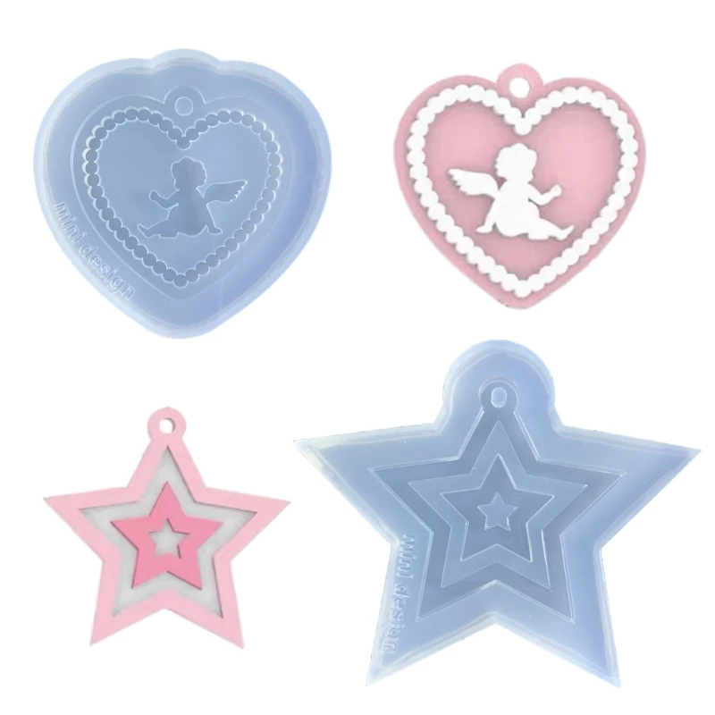 Make Your Own Angel Pendants with this High Quality Mold 
Make Your Own Angel Pendants with this High Quality Mold