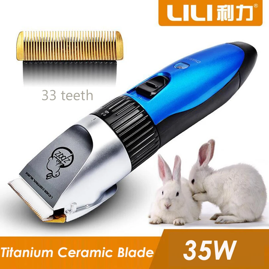 35W Pet Dog Hair Trimmer Precision Electric Rechargeable Pet Grooming Clipper Cat Animal Hair Remover Cutter Shaver ZP-299
35W Pet Dog Hair Trimmer Precision Electric Rechargeable Pet Grooming Clipper Cat Animal Hair Remover Cutter Shaver ZP-299
