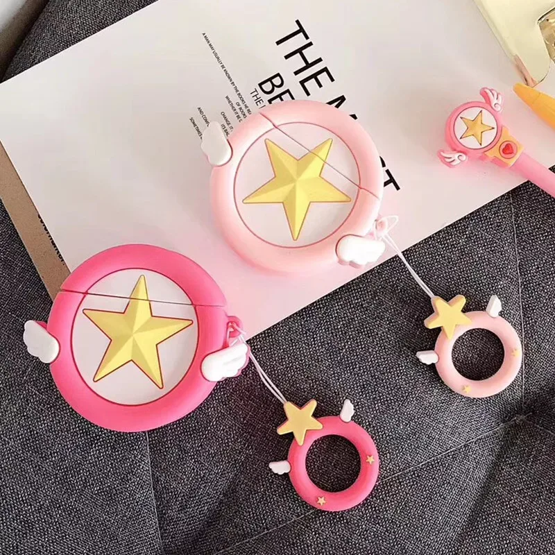 Creative Cartoon Cute Star Wing Shaper Apple AirPods 2 Case Cover AirPods Pro Case IPhone Earphone Accessories Air Pod Case
Creative Cartoon Cute Star Wing Shaper Apple AirPods 2 Case Cover AirPods Pro Case IPhone Earphone Accessories Air Pod Case