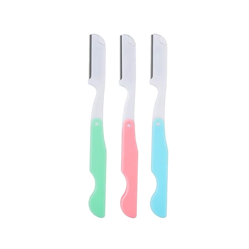3Pcs/Bag Face Eyebrow Trimmer Blades Shaver Knife Foldable Shaper Shaping Razor Hair Remover For Women Whole Body Beauty Tools
3Pcs/Bag Face Eyebrow Trimmer Blades Shaver Knife Foldable Shaper Shaping Razor Hair Remover For Women Whole Body Beauty Tools