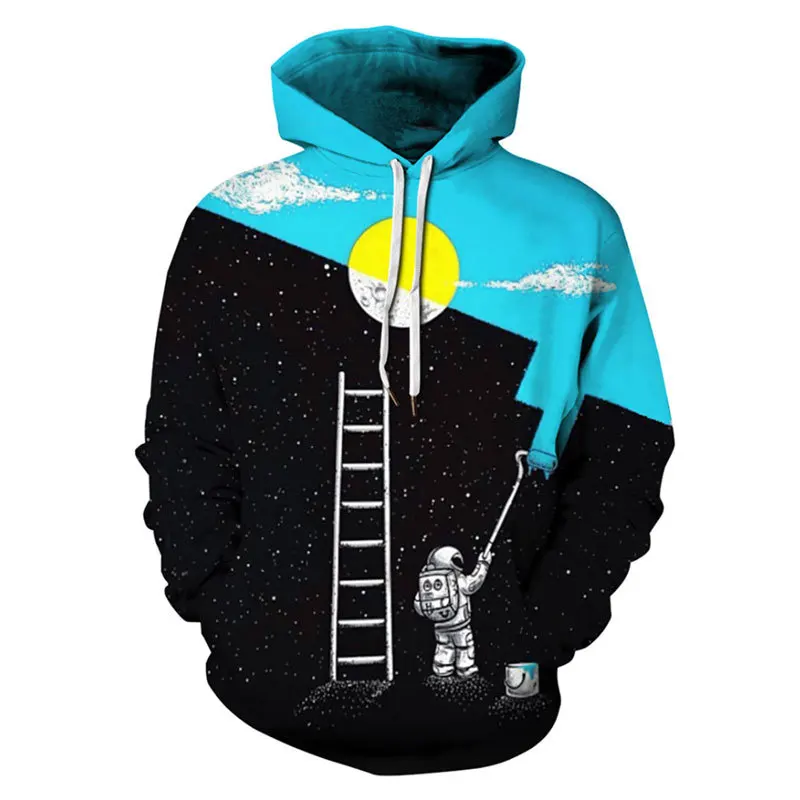 New Unisex Clothing Oversized Hoodie Hooded Sweater Starry Sky Hoodie 3D Printing Space Galaxy Sweater Autumn and Winter
New Unisex Clothing Oversized Hoodie Hooded Sweater Starry Sky Hoodie 3D Printing Space Galaxy Sweater Autumn and Winter