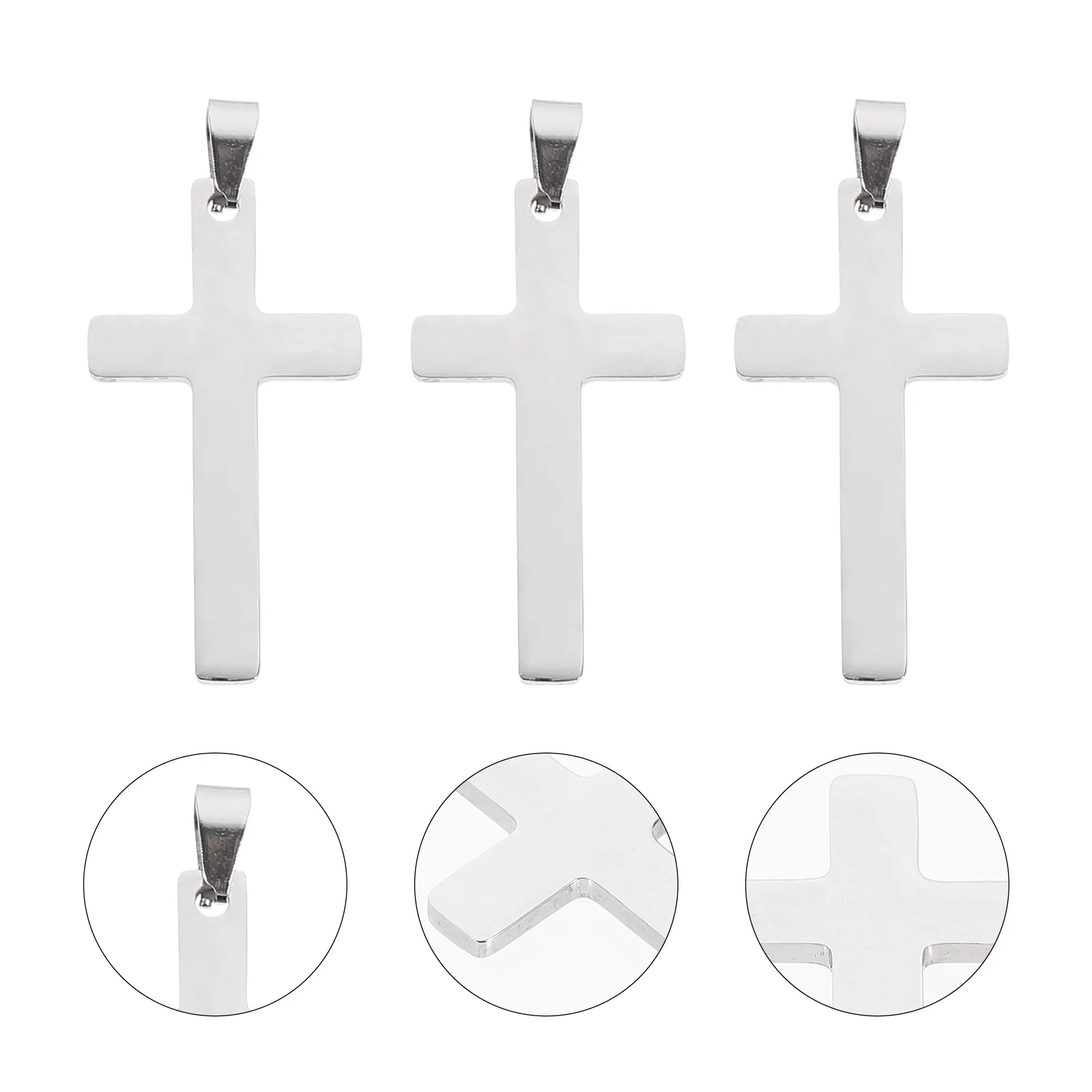 3 Pcs Charm Bracelets Accessories Black Decor Small Crosses Charms Metal Crosses Crafts Bangle Charms
3 Pcs Charm Bracelets Accessories Black Decor Small Crosses Charms Metal Crosses Crafts Bangle Charms