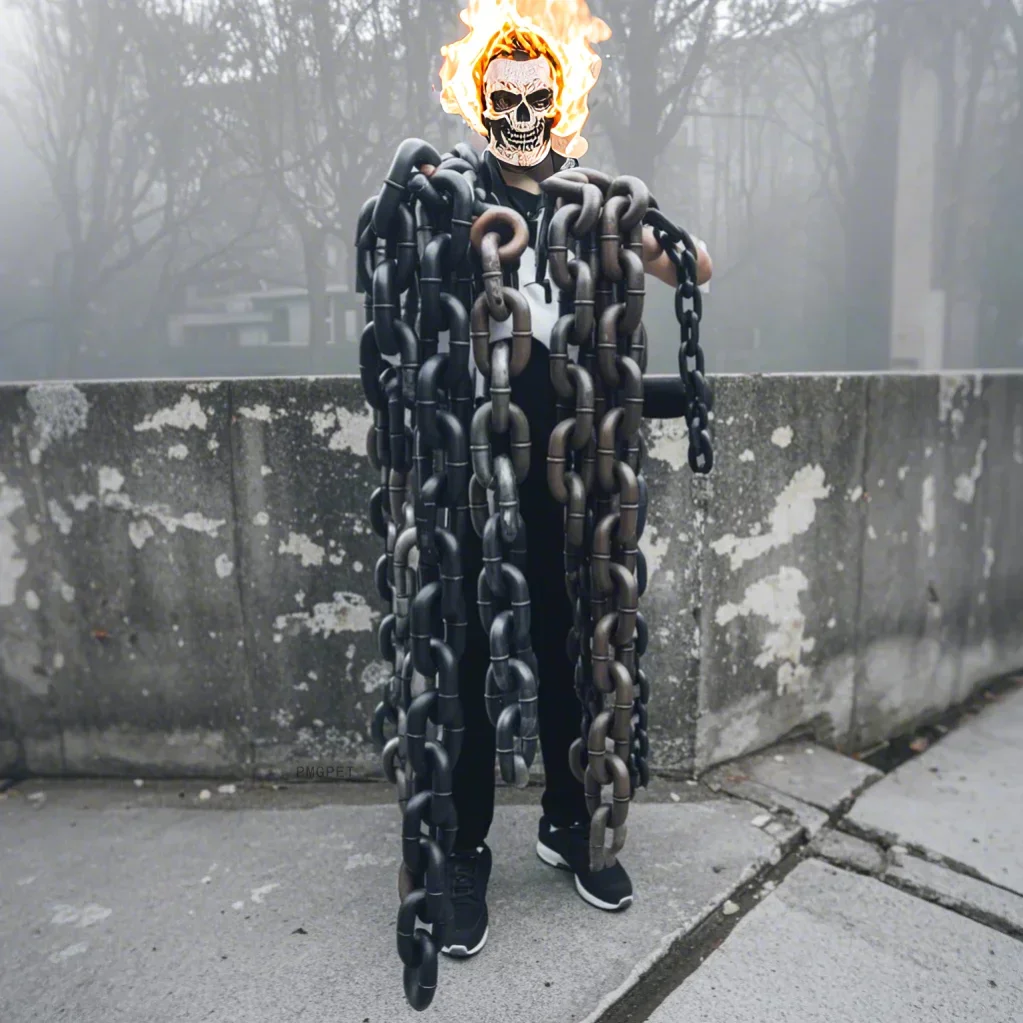 Искусственная барьерная цепочка для Хэллоуина 
Искусственная барьерная цепочка для Хэллоуина