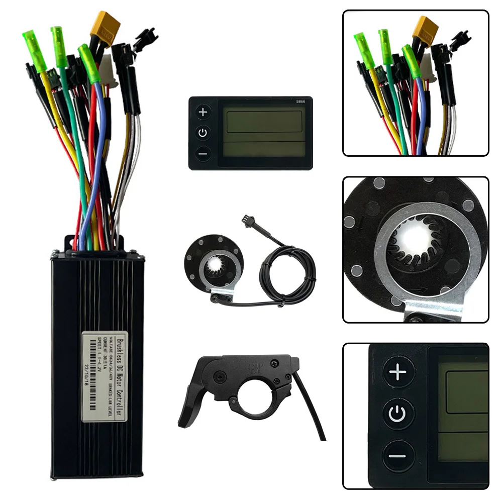 Throttle Brake Kit E-Bike Controller SM Plug Silver/Black Sine Wave Throttle Universal 30A 750/1000W Brand New
Throttle Brake Kit E-Bike Controller SM Plug Silver/Black Sine Wave Throttle Universal 30A 750/1000W Brand New