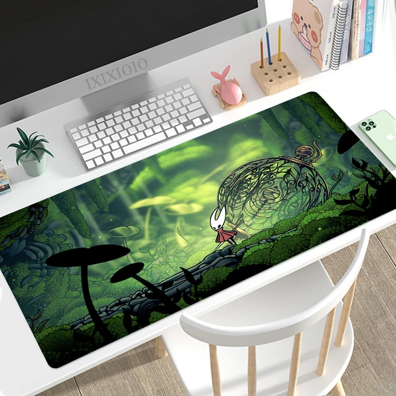 

Hollow Knight Mouse Pad Gamer XL Custom New HD Home Mousepad XXL keyboard pad Non-Slip Soft Natural Rubber Table Mat Mice Pad