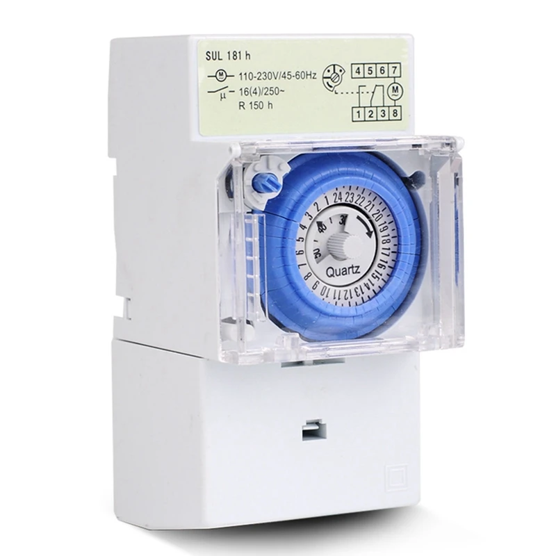 SINOTIMER SUL181H 24 Hours Mechanical Timer Timer Switch Industrial Timer Industrial Timer 24 Hours Industrial Timer Timer
SINOTIMER SUL181H 24 Hours Mechanical Timer Timer Switch Industrial Timer Industrial Timer 24 Hours Industrial Timer Timer