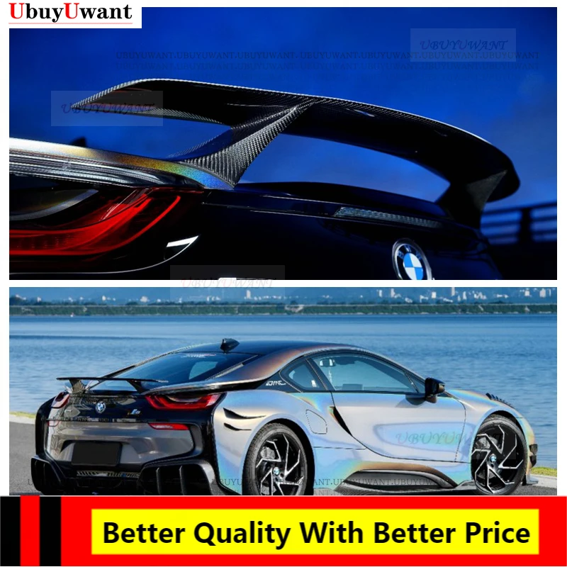 Car Rear Spoiler Wing For BMW I8 2014 2015 2016 2017 2018 2019 Real Carbon Fiber Car Spoiler Rear Trunk Wing Boot Lid Lip
Car Rear Spoiler Wing For BMW I8 2014 2015 2016 2017 2018 2019 Real Carbon Fiber Car Spoiler Rear Trunk Wing Boot Lid Lip