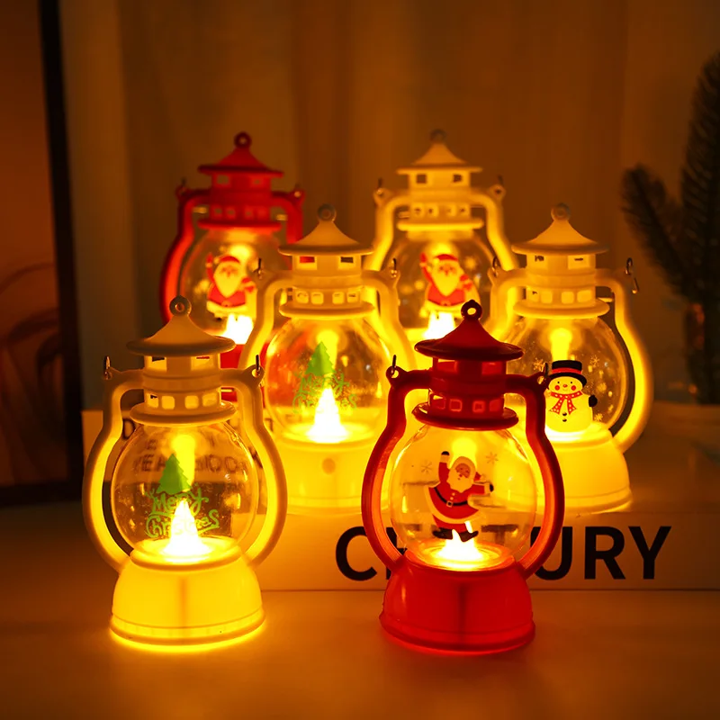 Christmas Decorations wind lanterns hand-held led small oil lamps light up the Horse Lights, shopping malls decorate the gift
Christmas Decorations wind lanterns hand-held led small oil lamps light up the Horse Lights, shopping malls decorate the gift