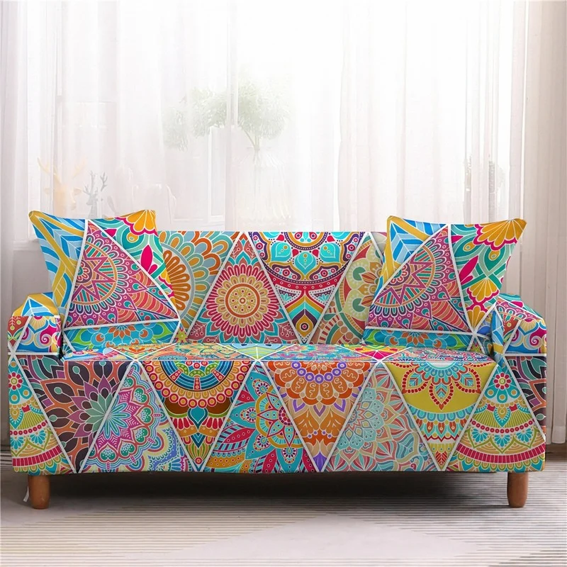 Mandala Print Stretch Sofa Cover All Inclusive Anti-dirty Corner Couch Cushion Covers Living Room Recliner Covers Home Decor
Mandala Print Stretch Sofa Cover All Inclusive Anti-dirty Corner Couch Cushion Covers Living Room Recliner Covers Home Decor
