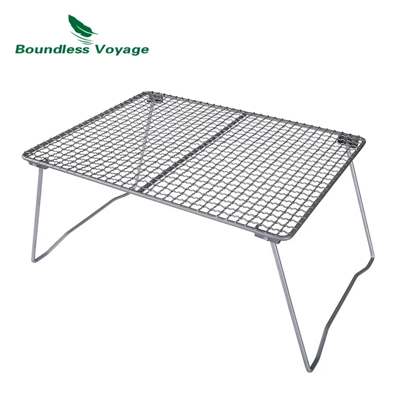 Boundless Voyage Titanium Cookware BBQ Grill Net Basket Folding Barbecue Table Tabletop Outdoor Camping Picnic Food Stand
Boundless Voyage Titanium Cookware BBQ Grill Net Basket Folding Barbecue Table Tabletop Outdoor Camping Picnic Food Stand