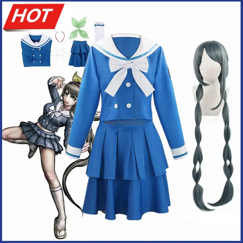 Костюм для косплея школьного костюма «Danganronpa V3: Killing Harmony», форма Jk, хабашира тенко, Милая Короткая юбка с бантом, парик для косплея, двойной хв...
Костюм для косплея школьного костюма «Danganronpa V3: Killing Harmony», форма Jk, хабашира тенко, Милая Короткая юбка с бантом, парик для косплея, двойной хв...
