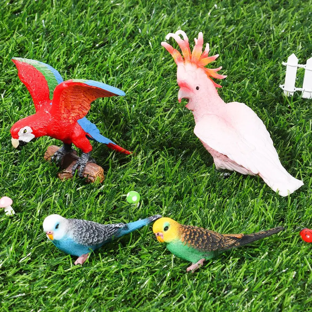 Photography Props Macaw Budgerigar Parakeet Miniature Landscape Lawn Figurine Simulation Parrot Ornament Animal Model
Photography Props Macaw Budgerigar Parakeet Miniature Landscape Lawn Figurine Simulation Parrot Ornament Animal Model