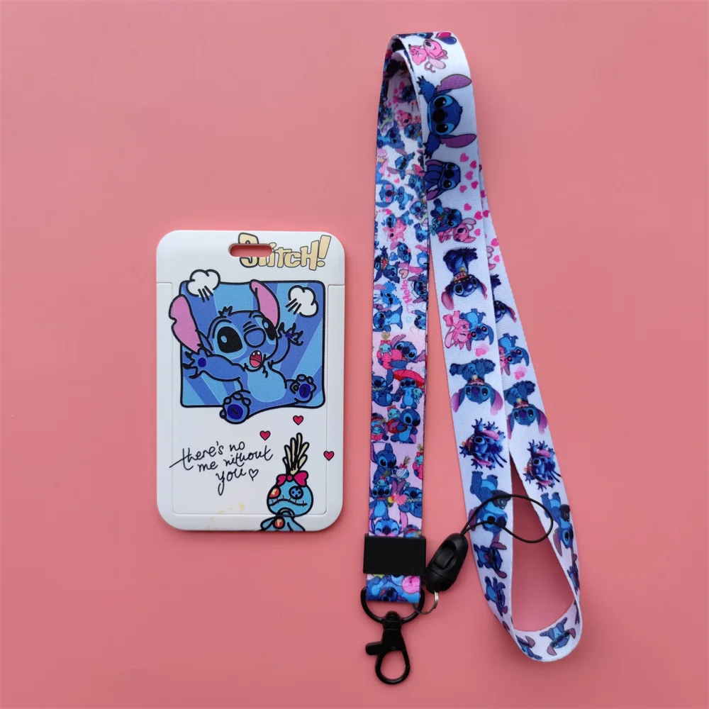 Disney Cartoon Stitch Lanyard ID Holder Cute Photocard Container Transparent Nurse Cellular Cardholder Gift
Disney Cartoon Stitch Lanyard ID Holder Cute Photocard Container Transparent Nurse Cellular Cardholder Gift
