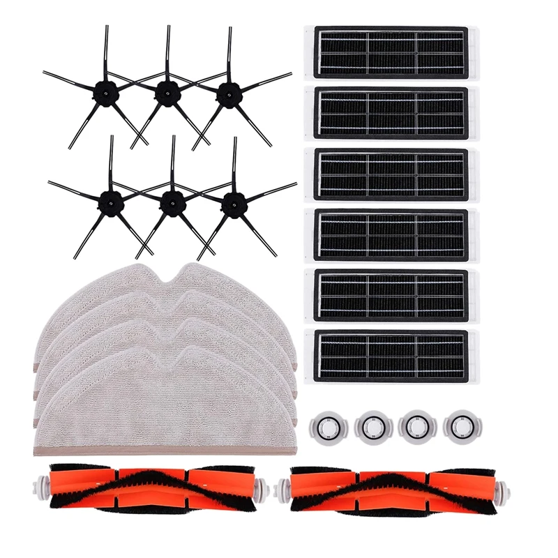 Accessories Replacement Parts Kit For Roborock S6 S6 Maxv S6 Pure S5 S5 Max S51 E4 E35 E20 S50 Robotic Vacuum Cleaner
Accessories Replacement Parts Kit For Roborock S6 S6 Maxv S6 Pure S5 S5 Max S51 E4 E35 E20 S50 Robotic Vacuum Cleaner