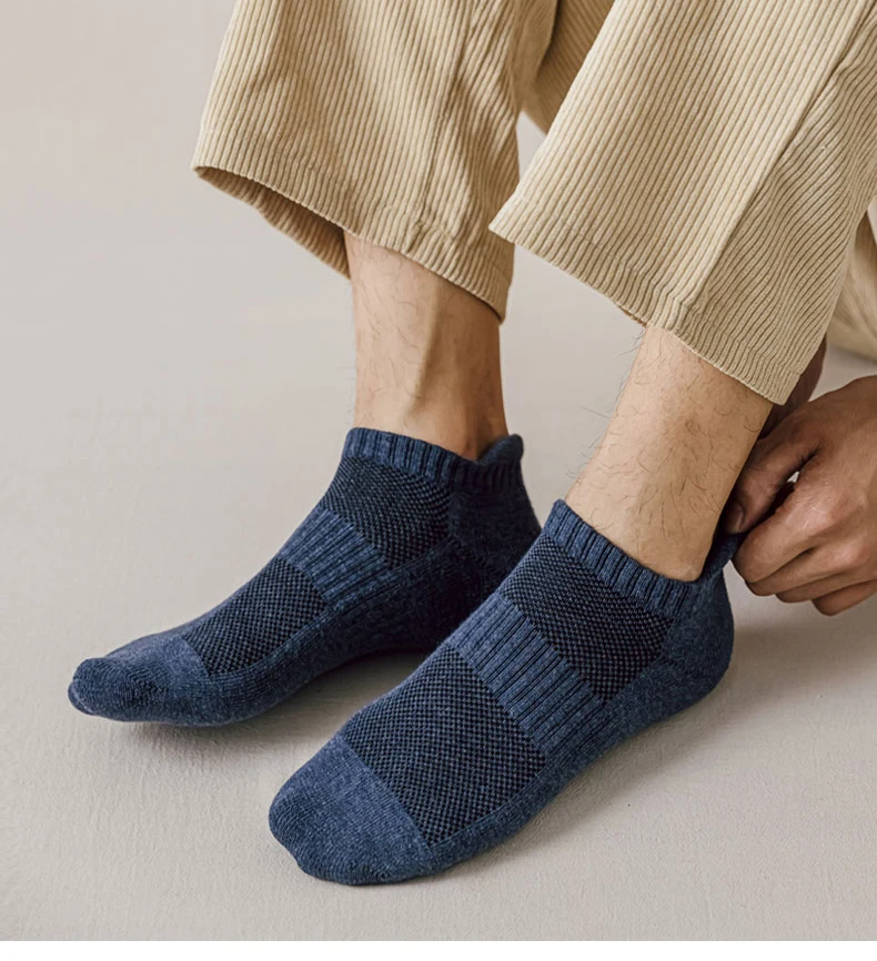 5 Pairs High Quality Men Ankle Socks Breathable Cotton Low Short Casual Stripe Anti-wear Fashion Four Seasons Street
5 Pairs High Quality Men Ankle Socks Breathable Cotton Low Short Casual Stripe Anti-wear Fashion Four Seasons Street
