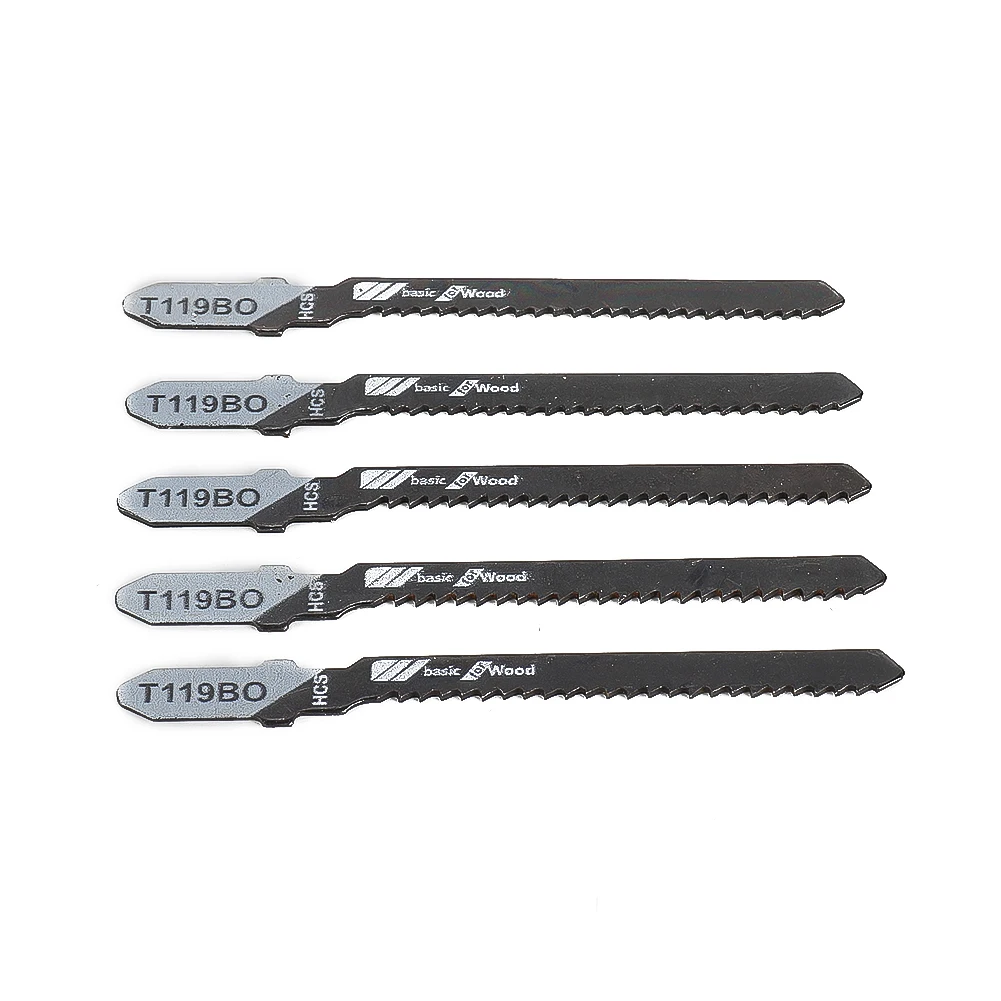 5pcs Set 3inch 12TPI HCS T-Shank Jigsaw Blades T119BO For Tools Wood Cutting Jig Saw Blade Jigsaw Blades Set
5pcs Set 3inch 12TPI HCS T-Shank Jigsaw Blades T119BO For Tools Wood Cutting Jig Saw Blade Jigsaw Blades Set