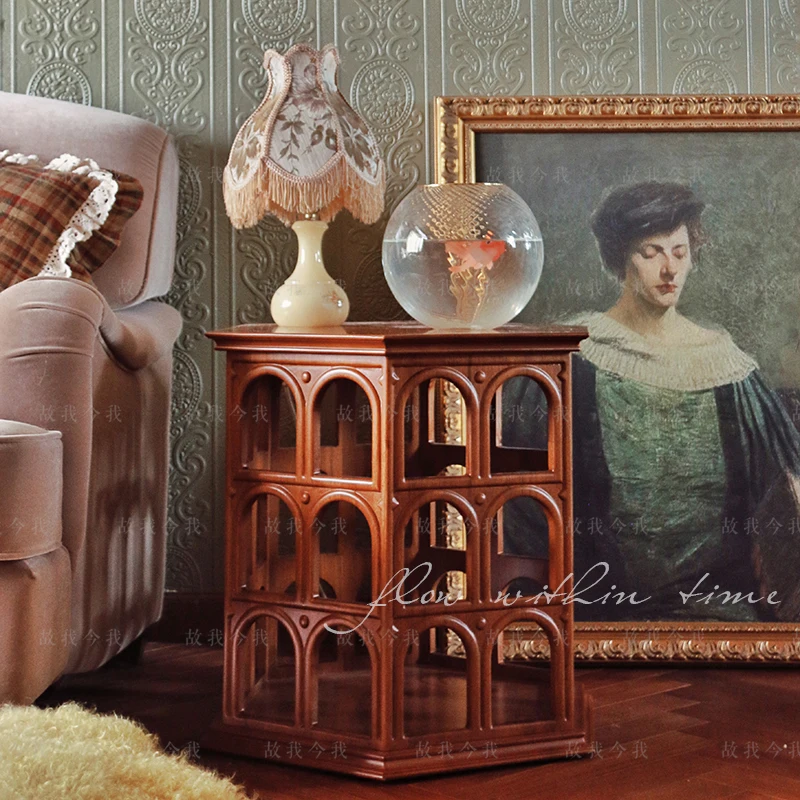 GY Therefore, Today, My Solid Wood Arch Hollow-out Side Table Coffee Table Shaped Retro
GY Therefore, Today, My Solid Wood Arch Hollow-out Side Table Coffee Table Shaped Retro
