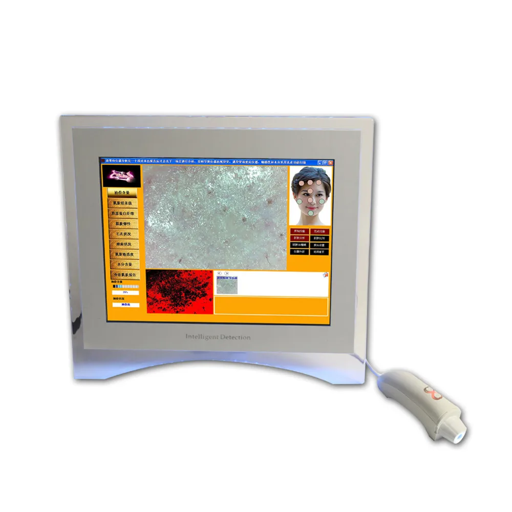 Professional High Resolution Skin Scanner Facial Skin Analyzer Skin Detector Machine
Professional High Resolution Skin Scanner Facial Skin Analyzer Skin Detector Machine