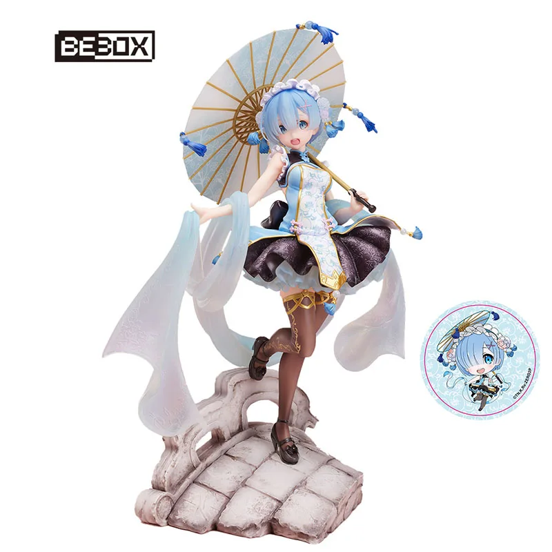 

In Stock Original 1/7 BeBox REM Re:Life A Different World From Zero Qilolita Ver 29.5cm Action Anime Figure Model Toys Doll Gift