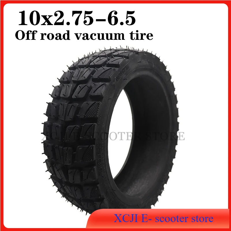 High Quality 10x2.75-6.5 Off-road Vacuum Tyre 10 Inch Antiskid Puncture Proof Wear-resistant Tubeless Tire for Electric Scooter
High Quality 10x2.75-6.5 Off-road Vacuum Tyre 10 Inch Antiskid Puncture Proof Wear-resistant Tubeless Tire for Electric Scooter