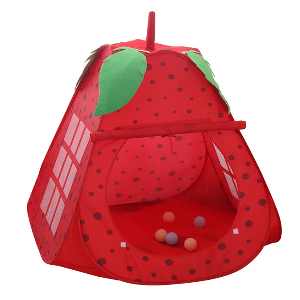 Children Strawberry Tent Portable Kids Game House Indoor Castle Foldable Tent Ocean Ball Pool Inflatable toys Camping
Children Strawberry Tent Portable Kids Game House Indoor Castle Foldable Tent Ocean Ball Pool Inflatable toys Camping
