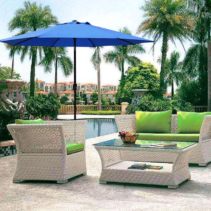 Abble 9 Feet Crank and Tilt Market Umbrella-Royal blueoutdoor furniture patio furniture beach umbrella outdoor patio
Abble 9 Feet Crank and Tilt Market Umbrella-Royal blueoutdoor furniture patio furniture beach umbrella outdoor patio