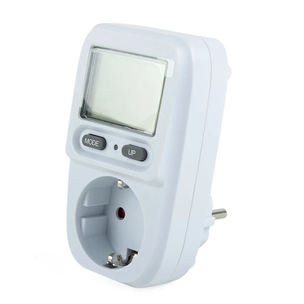 Power Metering Socket EU Plug Digital Voltage Wattmeter Power Analyzer Auto-Power Switch Electronic Power Meter Energy Meter
Power Metering Socket EU Plug Digital Voltage Wattmeter Power Analyzer Auto-Power Switch Electronic Power Meter Energy Meter