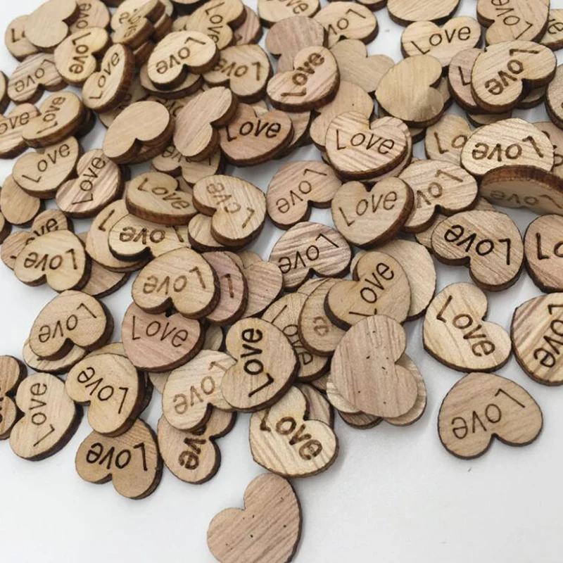 100Pcs Mini Wooden Love Heart for Wedding Table Scatter Rustic Wedding Party DIY Decoration Favor Scrapbooking DIY Craft Arts
100Pcs Mini Wooden Love Heart for Wedding Table Scatter Rustic Wedding Party DIY Decoration Favor Scrapbooking DIY Craft Arts